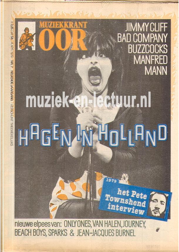 Muziekkrant Oor 1979 nr. 07